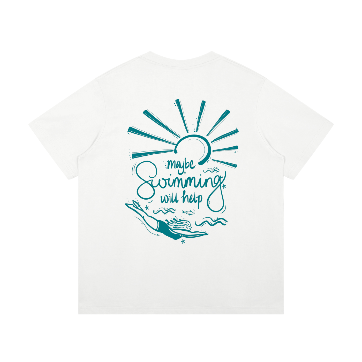 Maybe Swimming Classic Tee