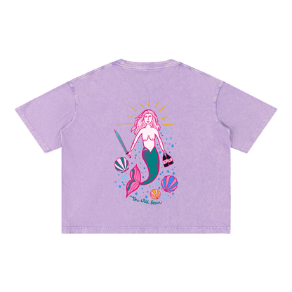 Maximalist Mermaid Boxy Tee