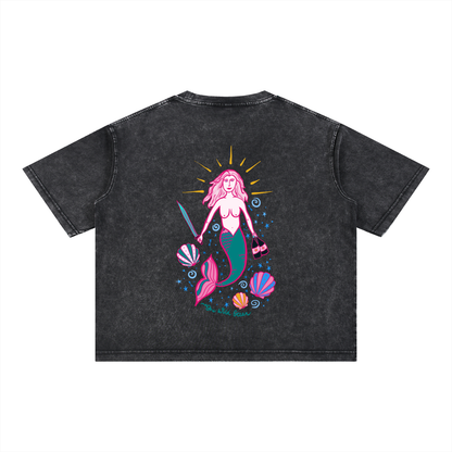 Maximalist Mermaid Boxy Tee