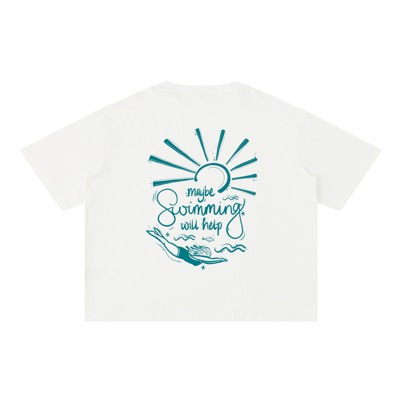Maybe Swimming Tee