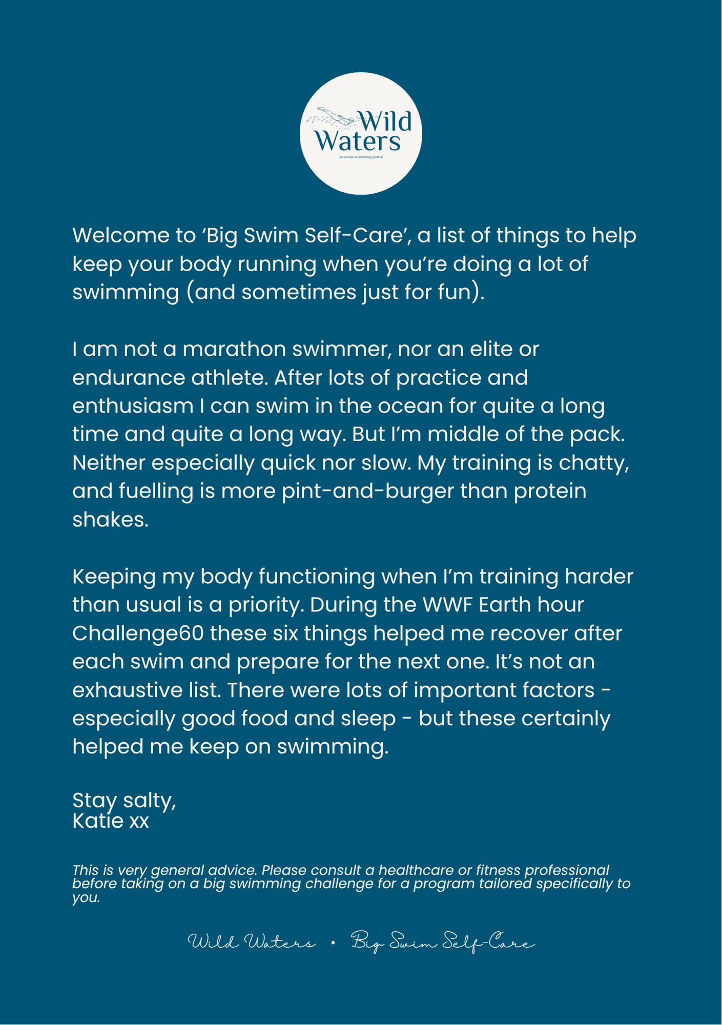 Big Swim Self-Care: 6 Ways to Look After Yourself When You're Doing Some Big Swims