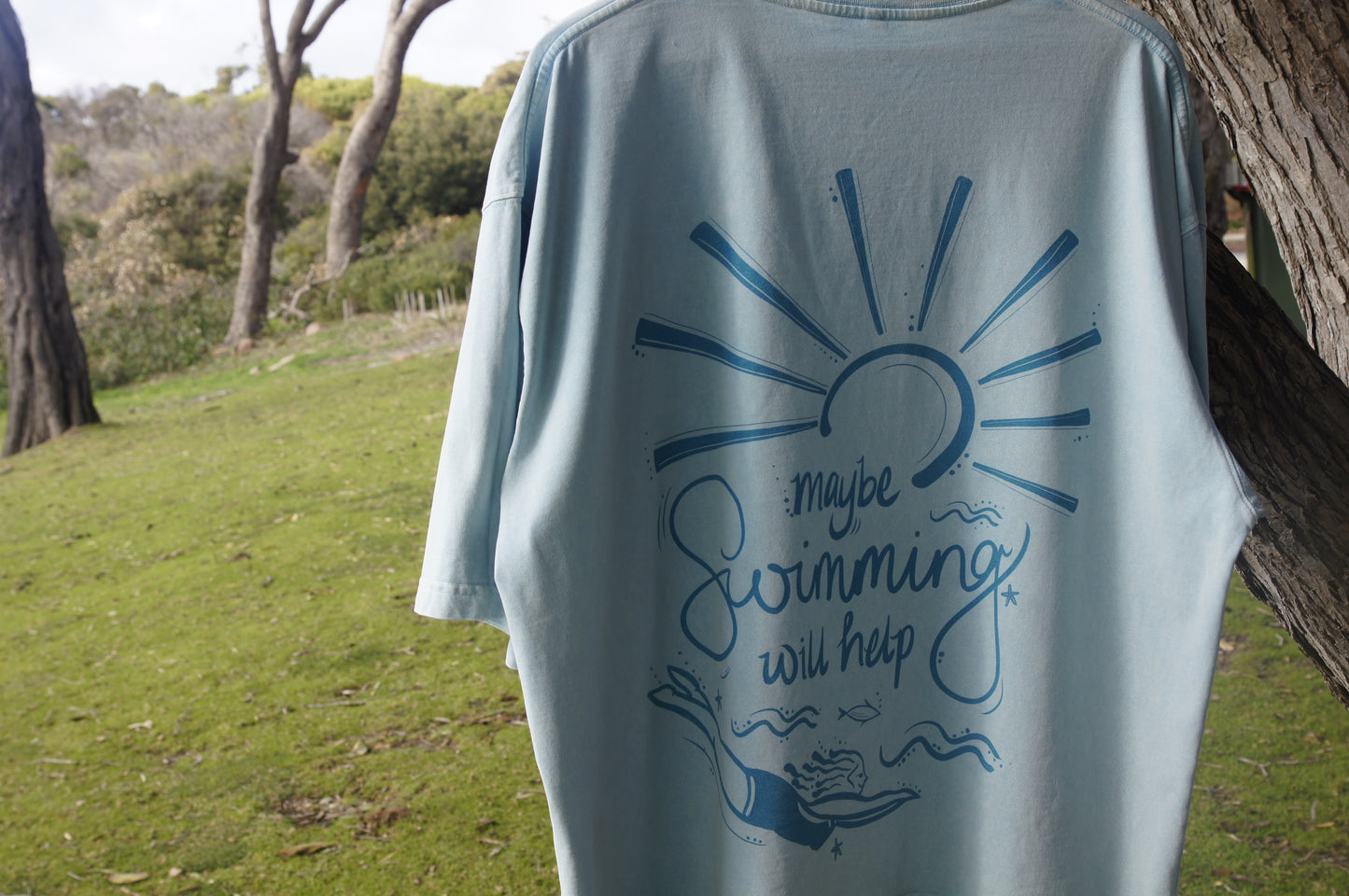 Maybe Swimming Tee