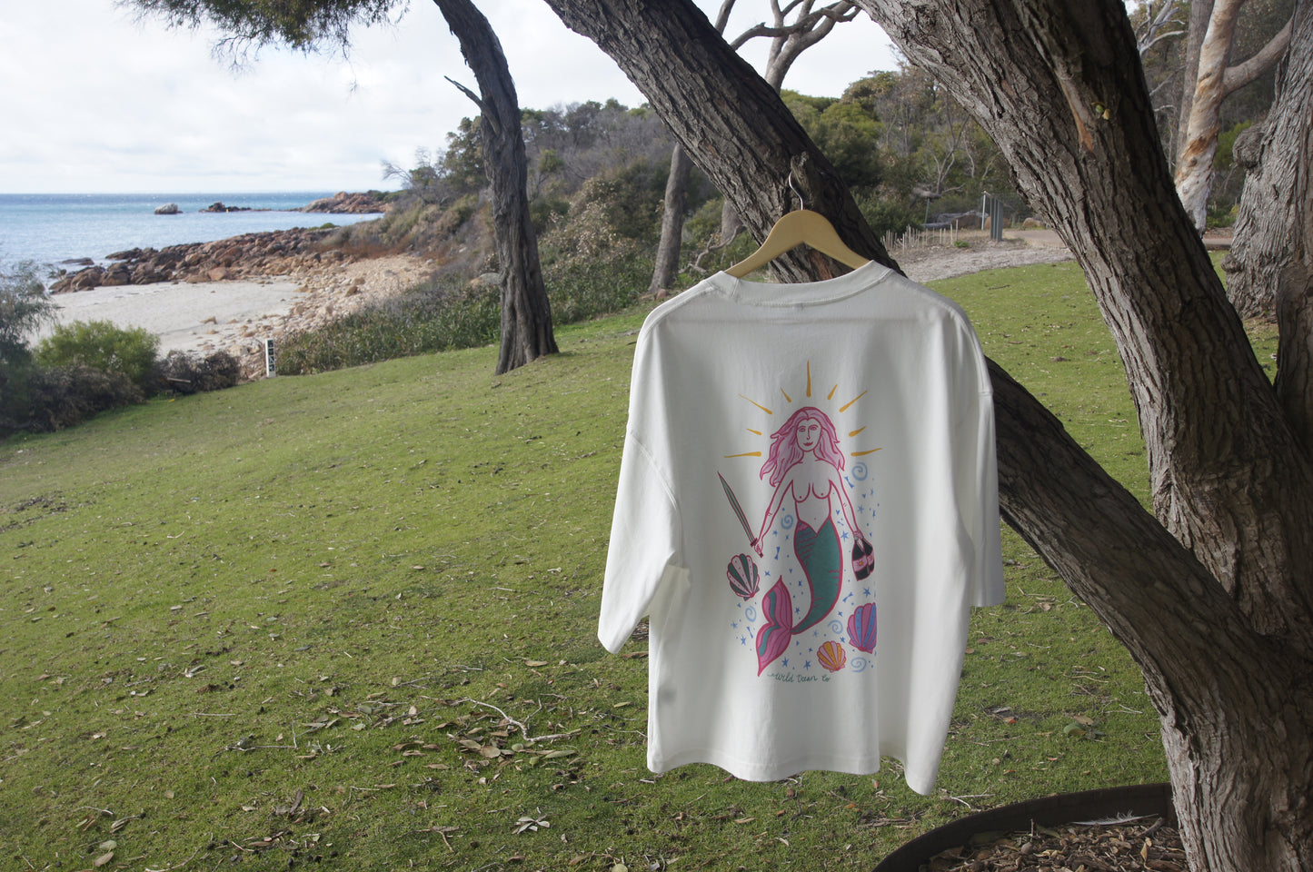 Maximalist Mermaid Boxy Tee