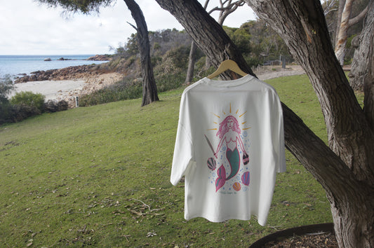 Maximalist Mermaid Boxy Tee