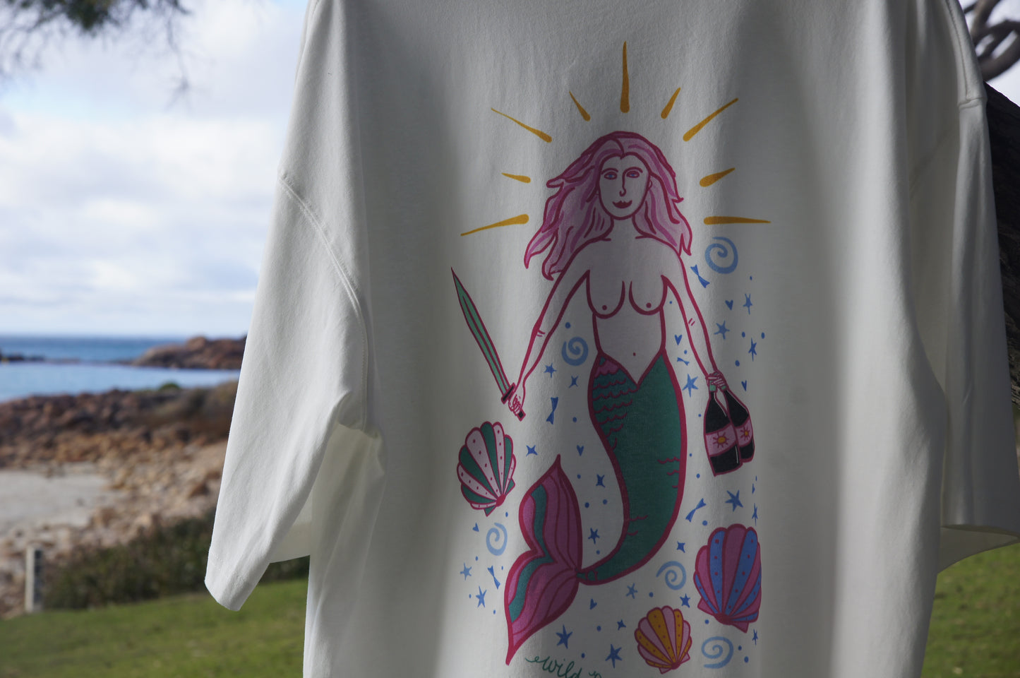 Maximalist Mermaid Boxy Tee
