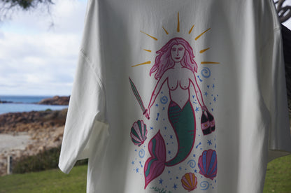 Maximalist Mermaid Boxy Tee