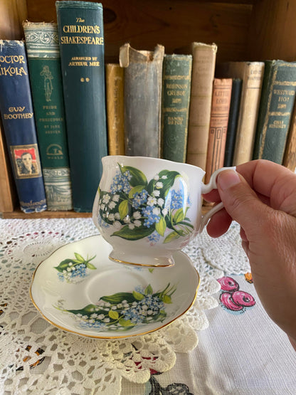 Royal Albert 'Lily of the Valley' Teacup & Saucer