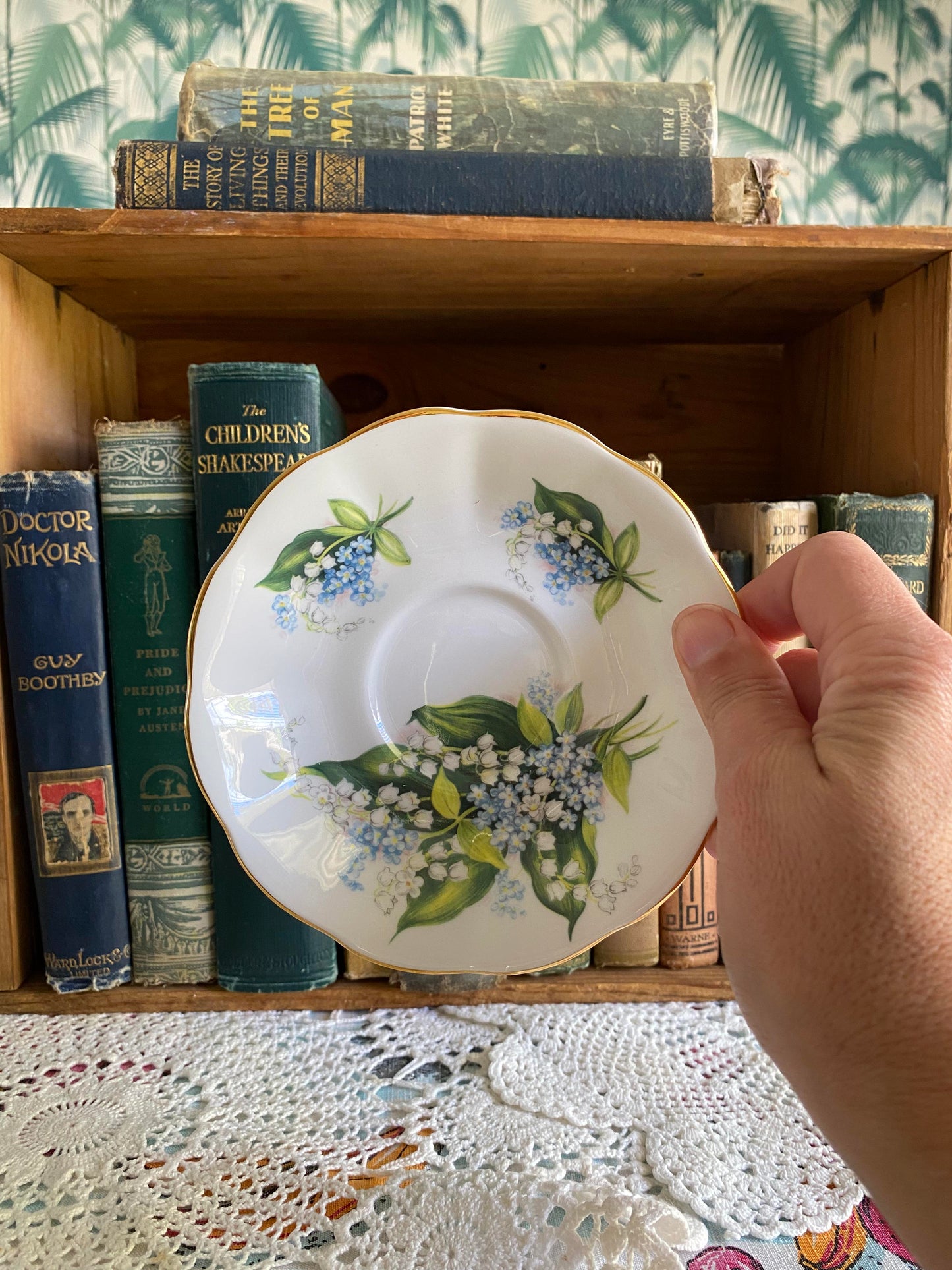 Royal Albert 'Lily of the Valley' Teacup & Saucer