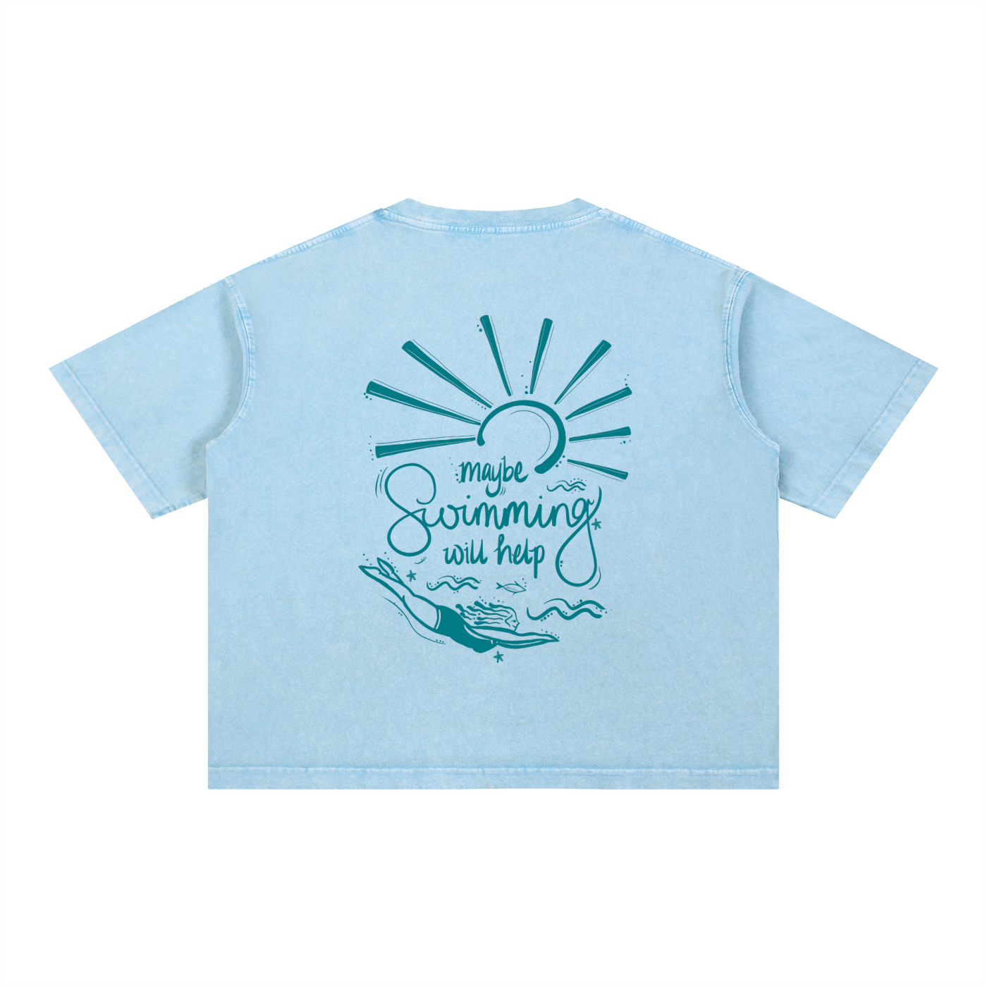Maybe Swimming Tee
