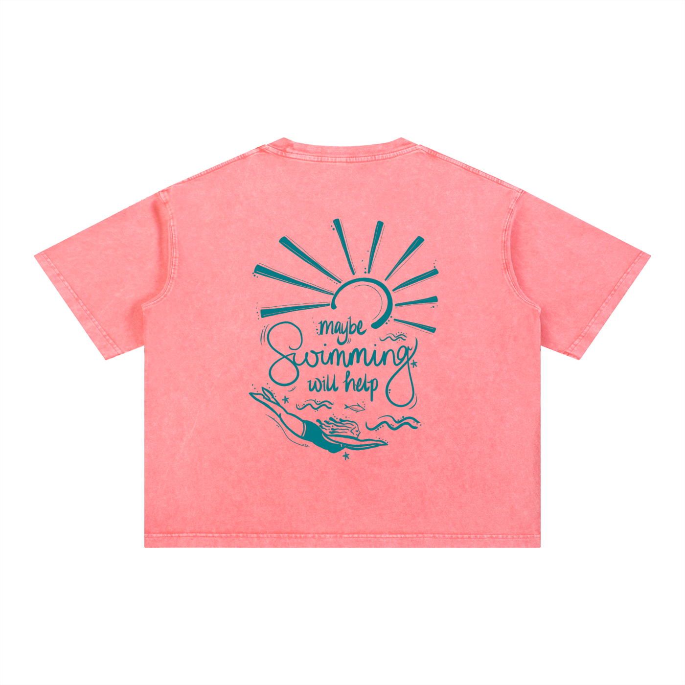 Maybe Swimming Tee